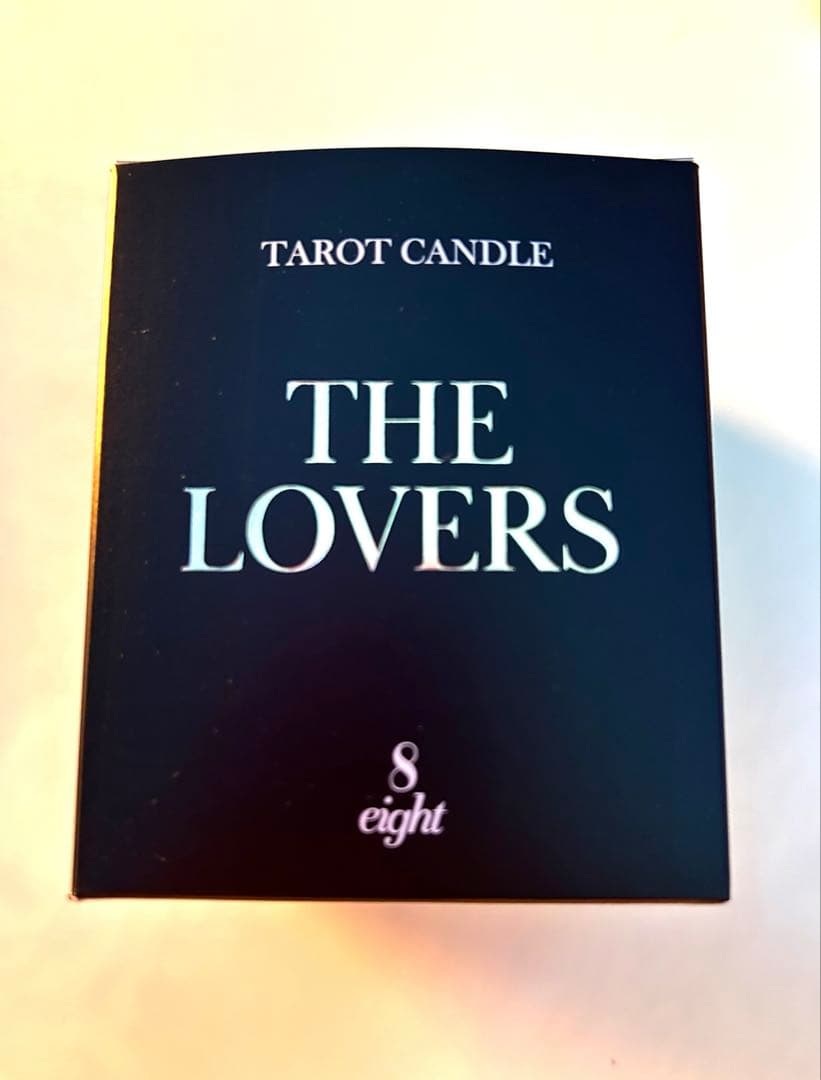希少⚫︎【THE LOVERS】タロットキャンドル eight ・未使用未開封