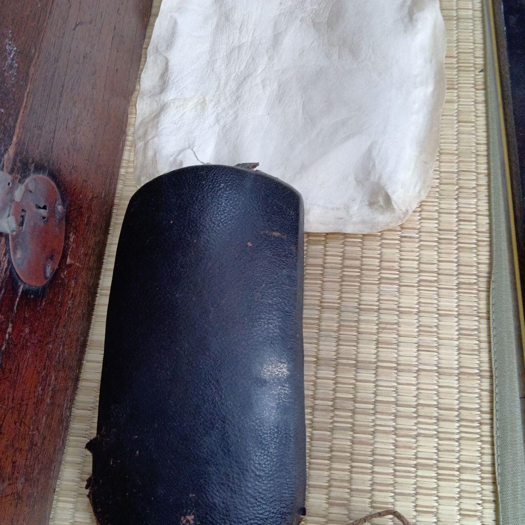 義太夫三味線 文楽三味線 本体 木製 黒白 付属品あり - メルカリ