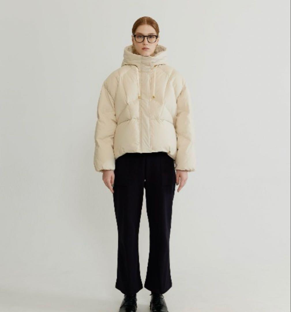 YOSOOU ヨソオウHooded Cocoon Jacket ダウンジャケット