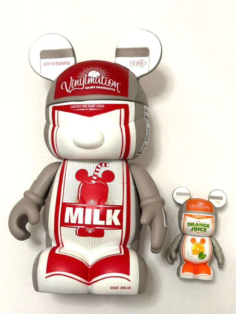 ディズニーバイナルメーション 9インチ3インチ　ジュース