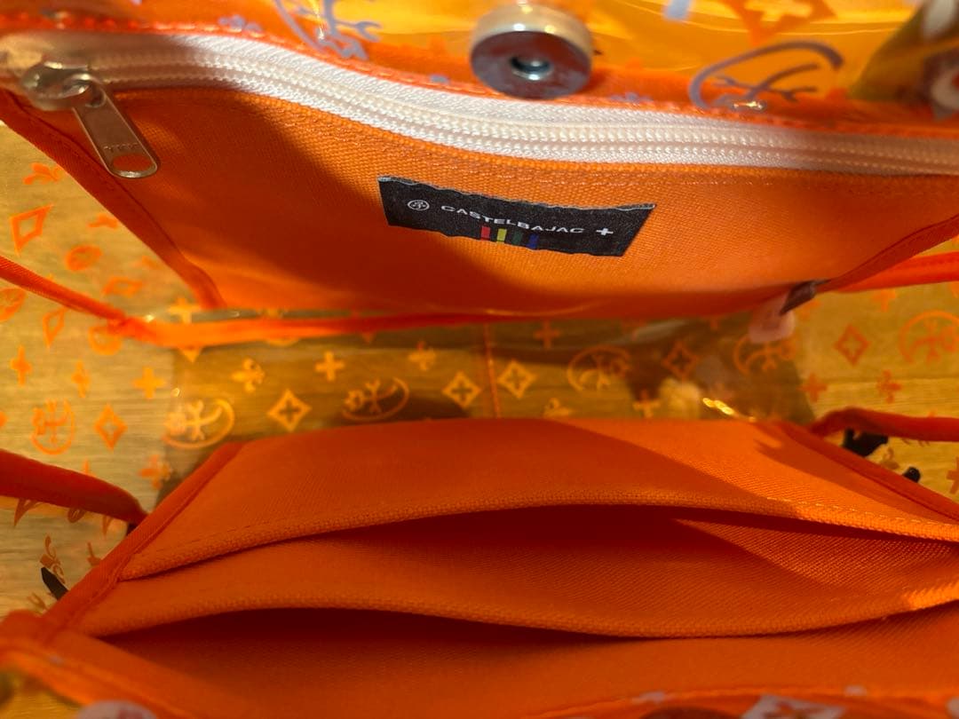 CASTELBAJAC オレンジ トートバッグ - メルカリ