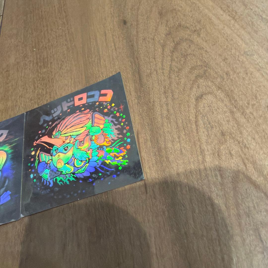 旧ビックリマンシール 当時物 ヘッドロココ・聖梵ミロク 2点セット