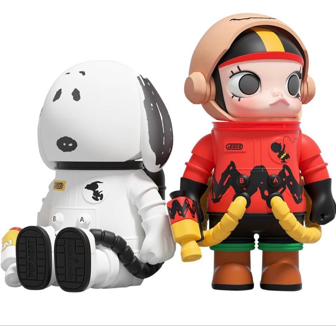 SNOOPY PEANUTS MEGA SPACE MOLLY 100% 限定
