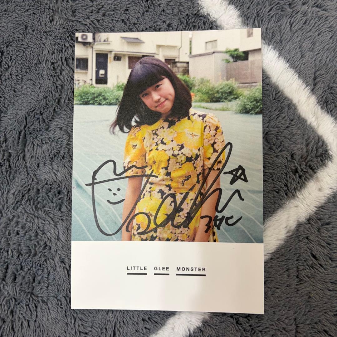 リトグリ アサヒ 直筆サイン入り ポストカード - メルカリ