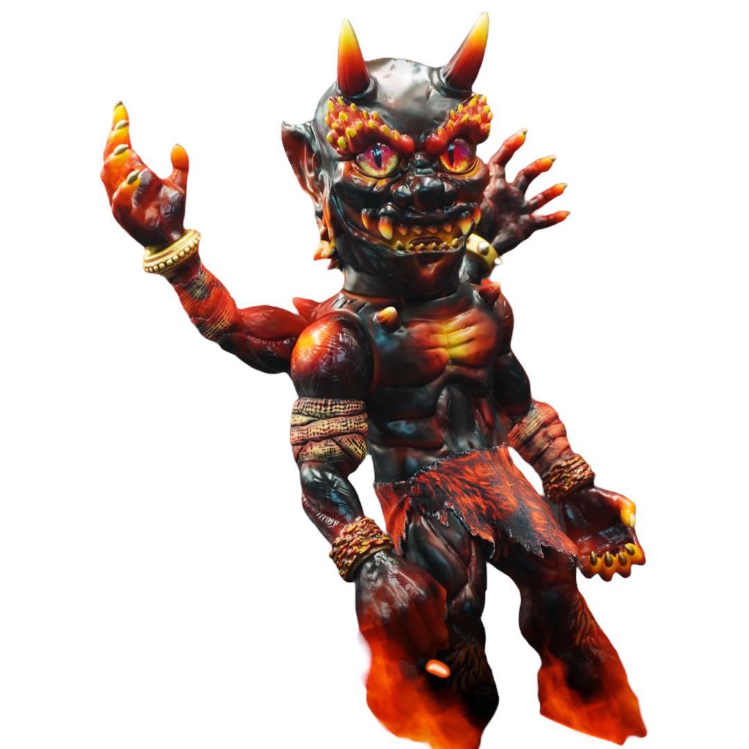 鬼入道　三期色　煉獄エディション　デビル　怪獣　可動　ソフビ　フィギュア　限定