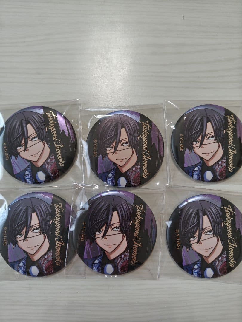 桃華月詠 桃源暗鬼 メタリック 缶バッジ 6個セット - メルカリ