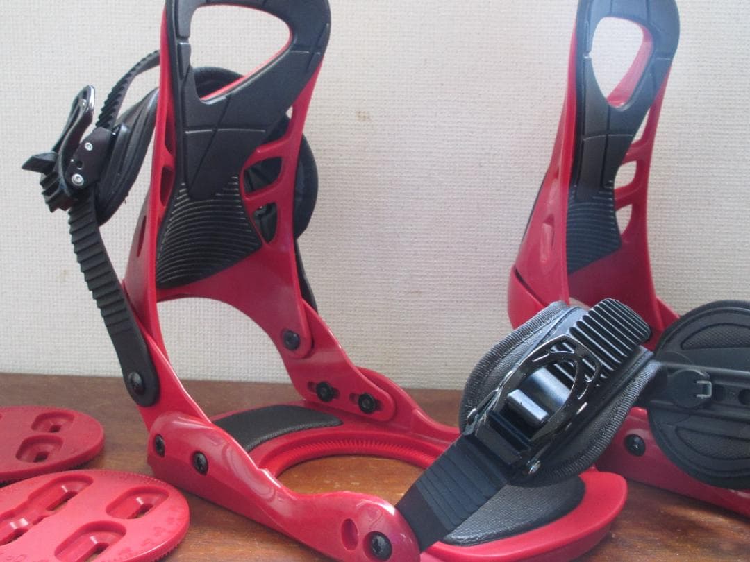 Fezスノーボードハードバインディングblack×REDM/L25cm～28cm