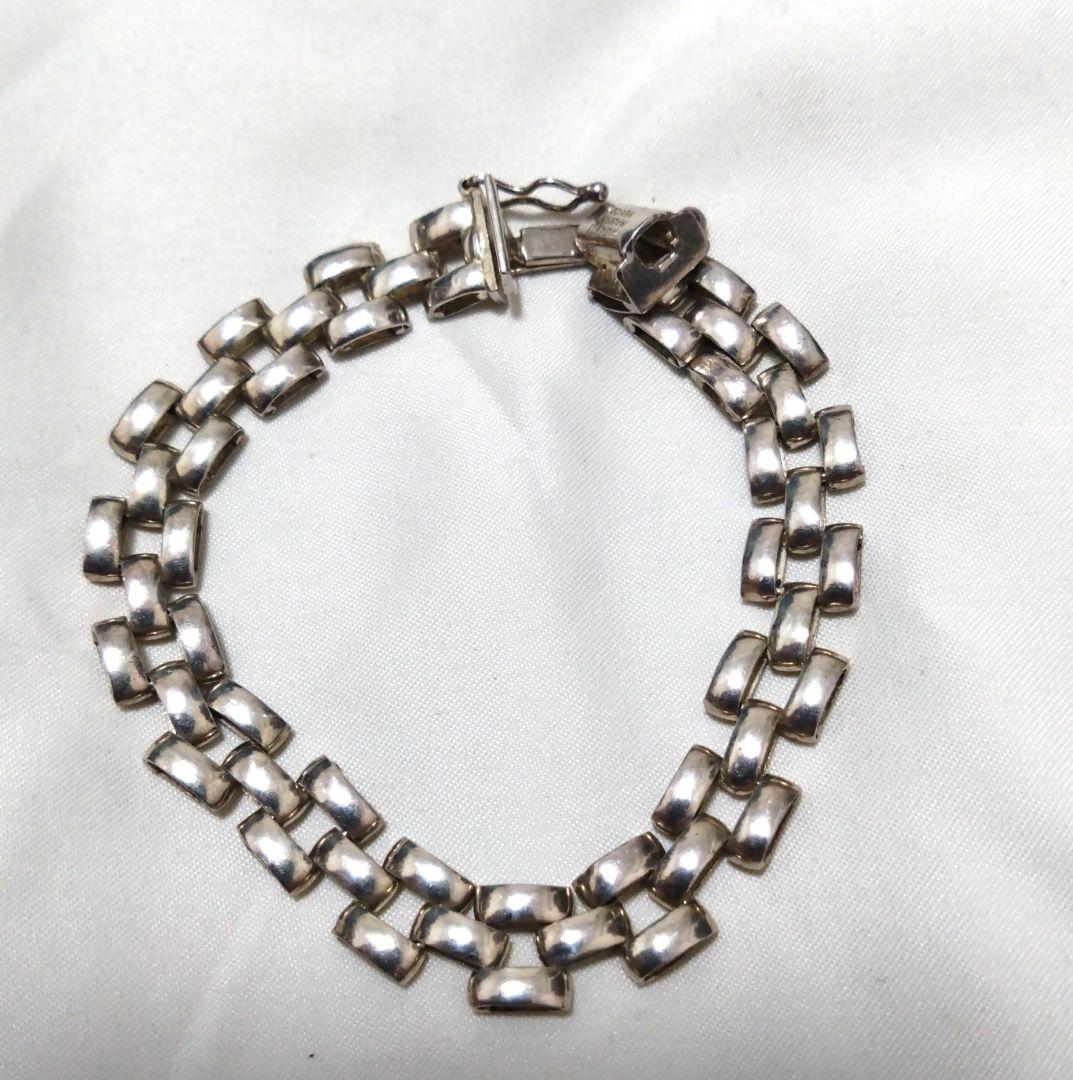 希少　ヴィンテージ　Mexico　ブレスレット　Silver925