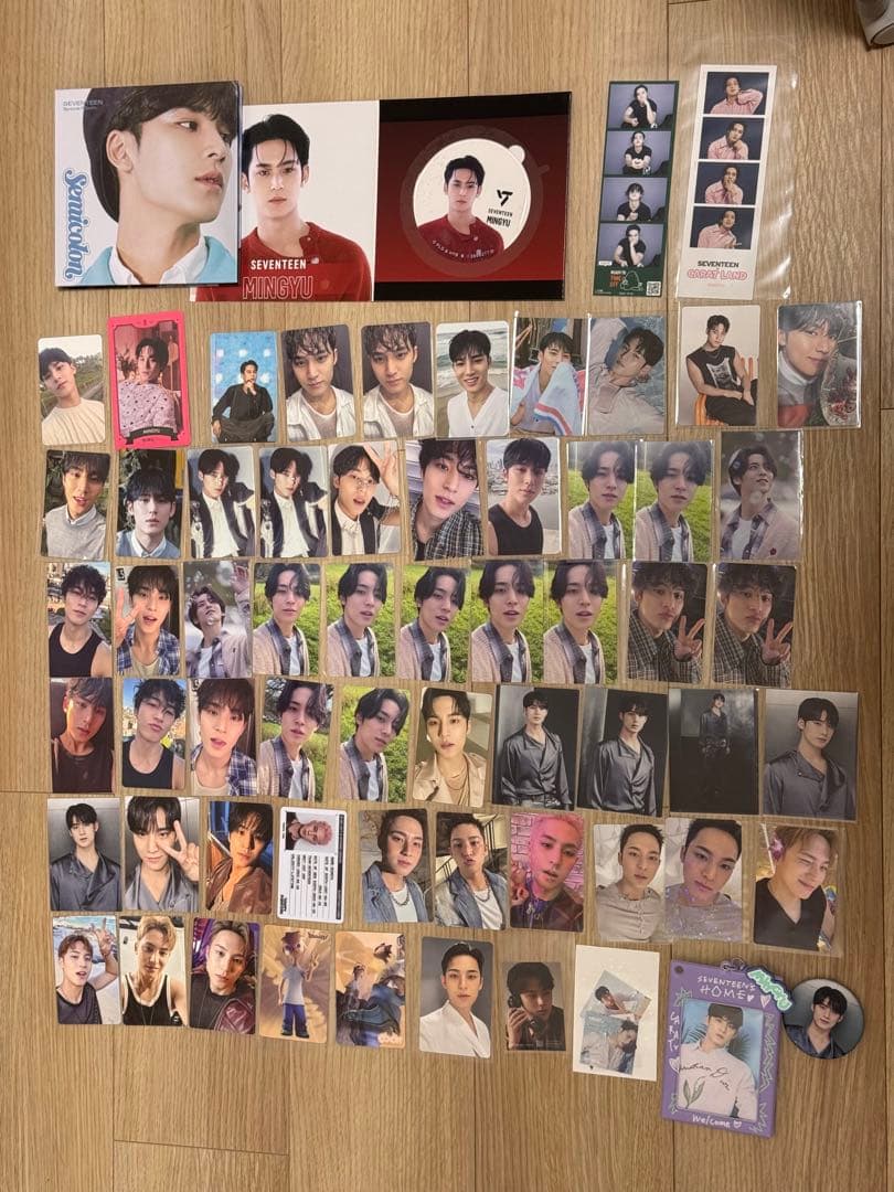 SEVENTEEN ミンギュ トレカ等まとめ売り