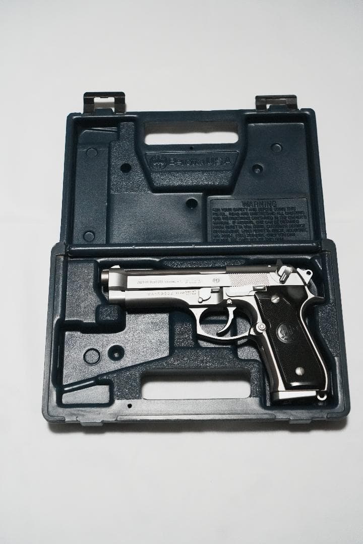 ウエスタンアームズ ベレッタM92FS アイノックス ガスガン シルバー