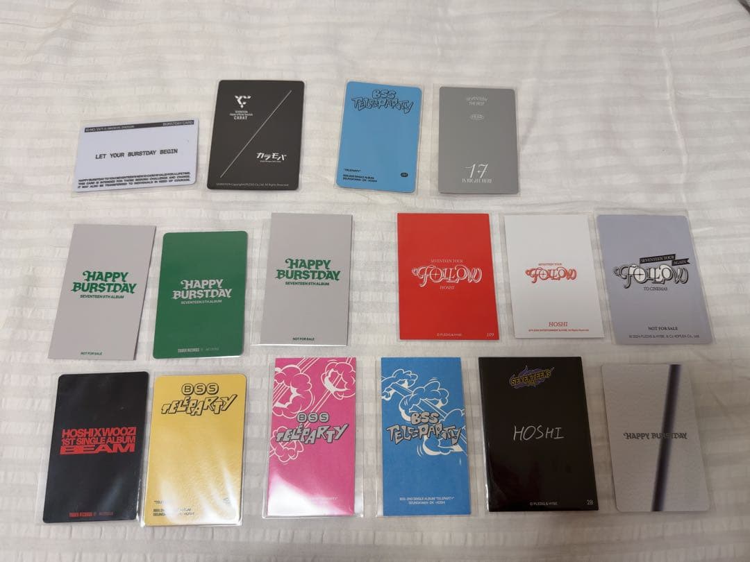 SEVENTEEN ホシ トレカ まとめ売り - メルカリ