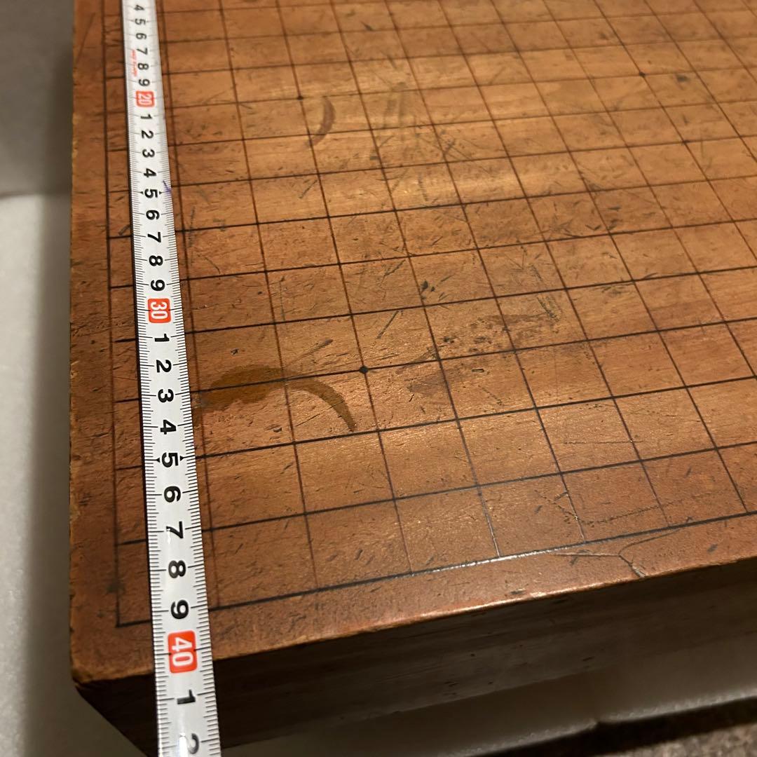 脚付 囲碁盤 40cm×45cm 厚み11cm 9.4kg ヘソ有 本格派 木製 - メルカリ