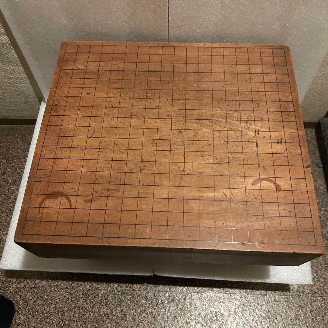 脚付 囲碁盤 40cm×45cm 厚み11cm 9.4kg ヘソ有 本格派 木製 - メルカリ