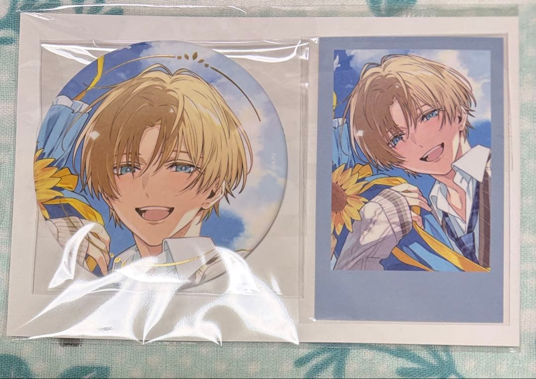 にじさんじ エクス・アルビオ 誕生日2025 チェキ 缶バッジ - メルカリ