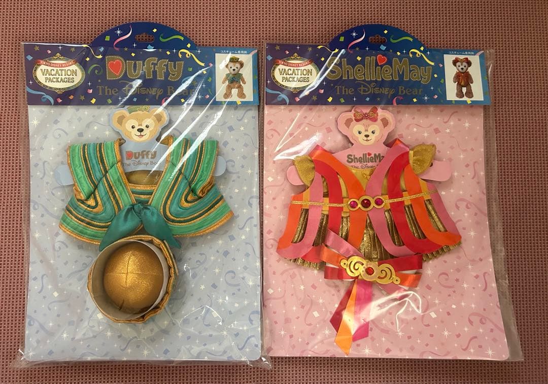 ディズニー　ダッフィー　シェリーメイ　バケパ　コスチューム