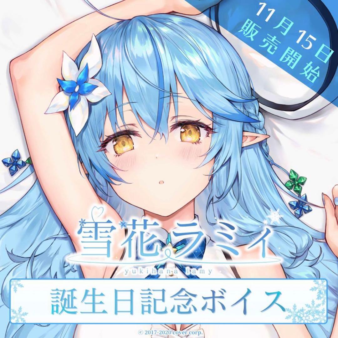 ホロライブ 雪花ラミィ 誕生日 2020 記念グッズ 抱き枕カバー - メルカリ