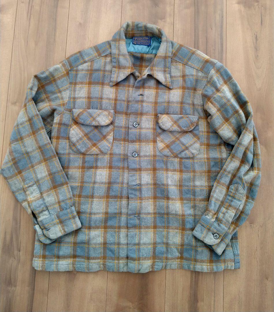 70s pendleton ペンドルトン ボードシャツ オープンカラーシャツ PENDLETON（ペンドルトン） オープンカラー シャツ / メンズ 半袖