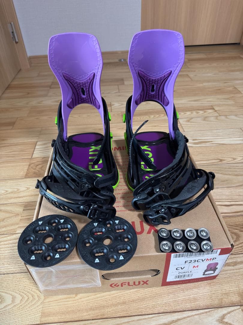 FLUX CV パープル Mサイズ 22-23モデル