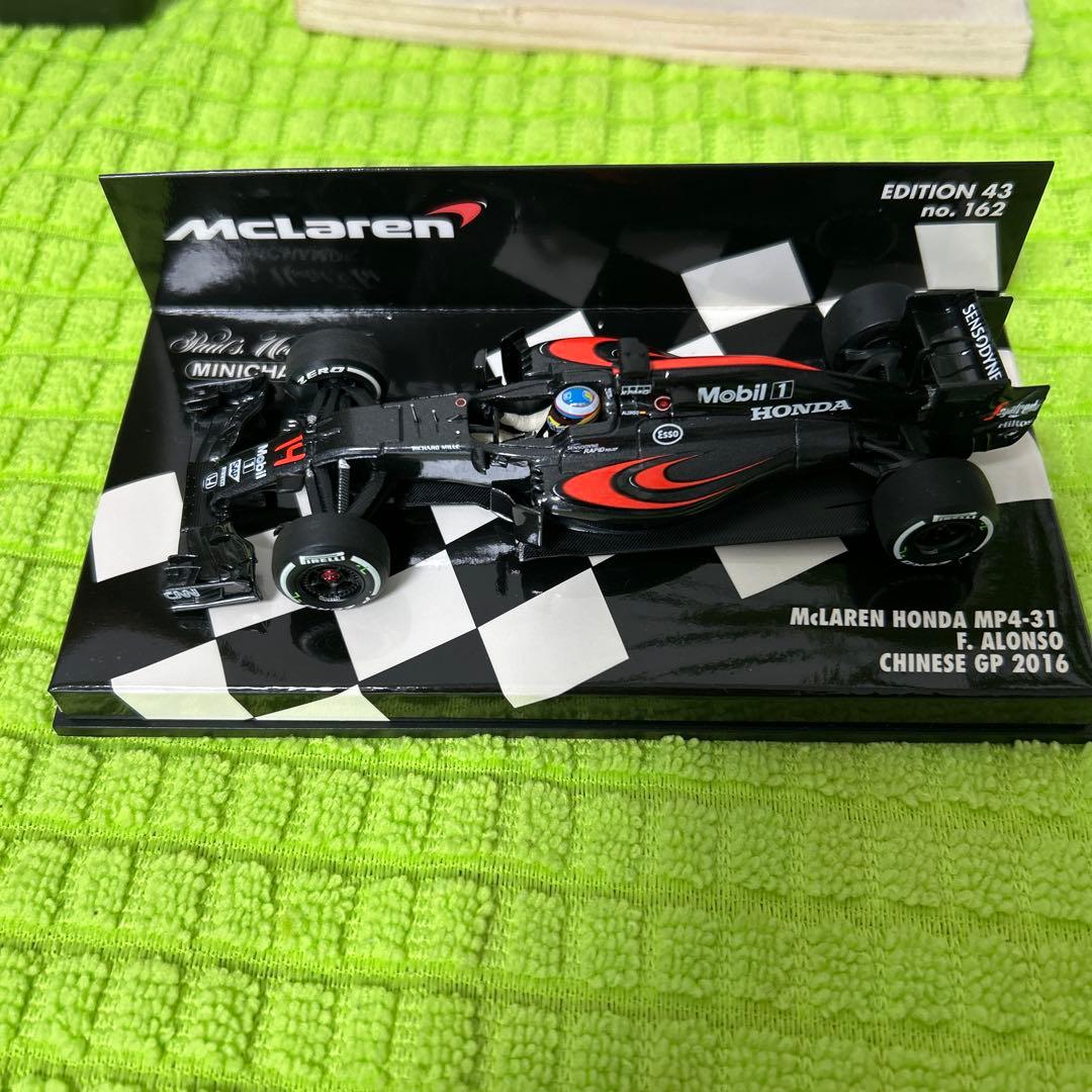ミニカー McLaren Honda MP4-31 F. Alonso 2016