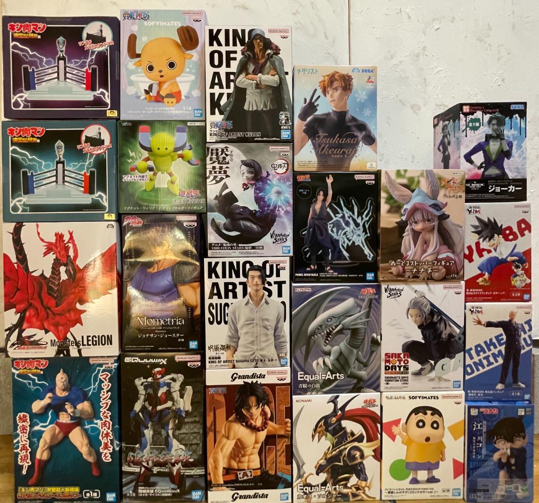 未開封/被りなし メンズ・ジャンプ系作品 プライズ フィギュア 23点セット