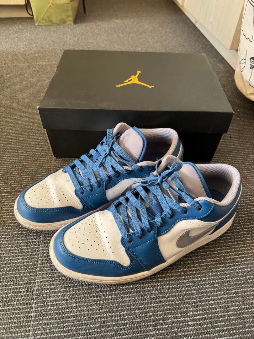 Nike Air Jordan 1 Low 青/白