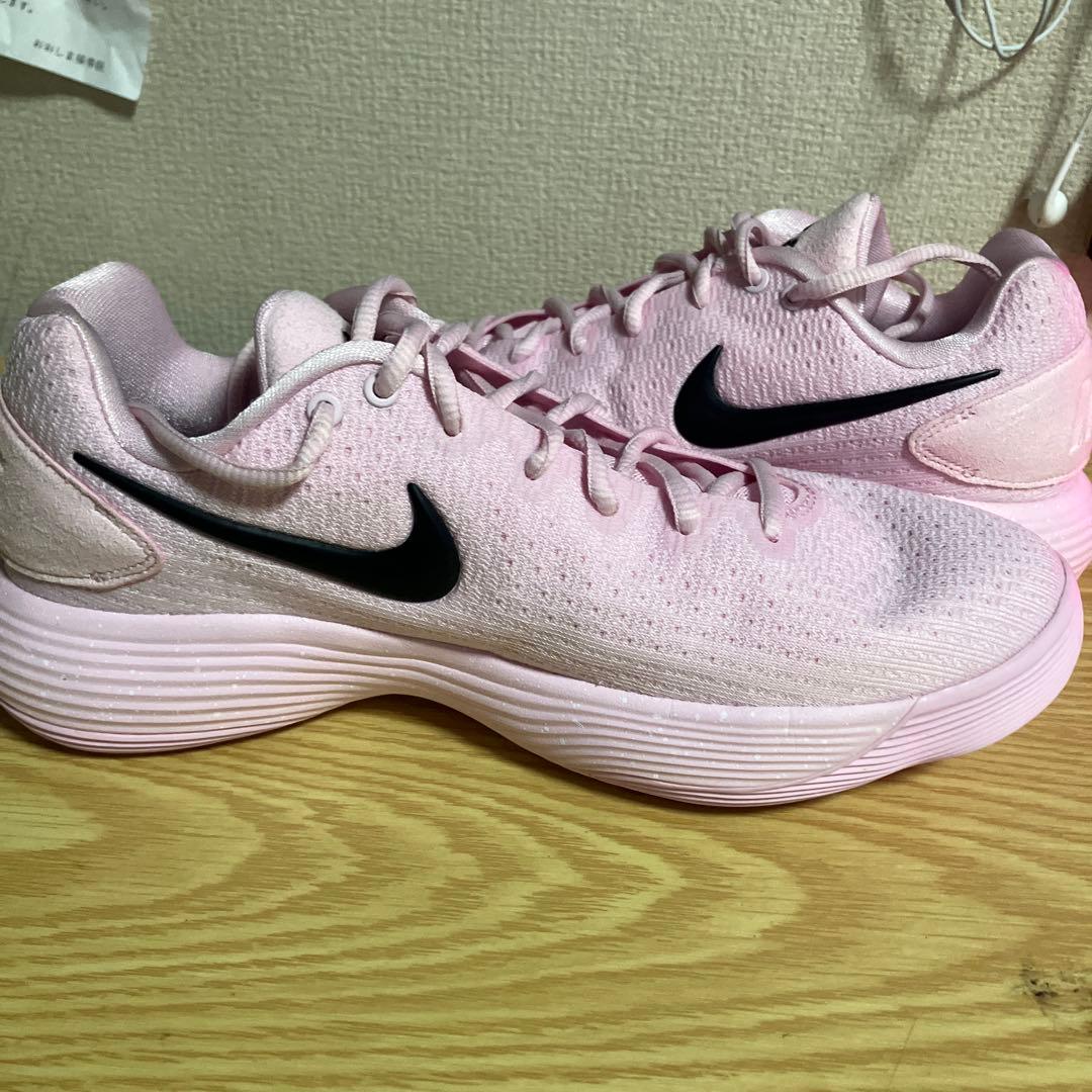 Nike ピンク スニーカー ハイパーダンク2017low - メルカリ