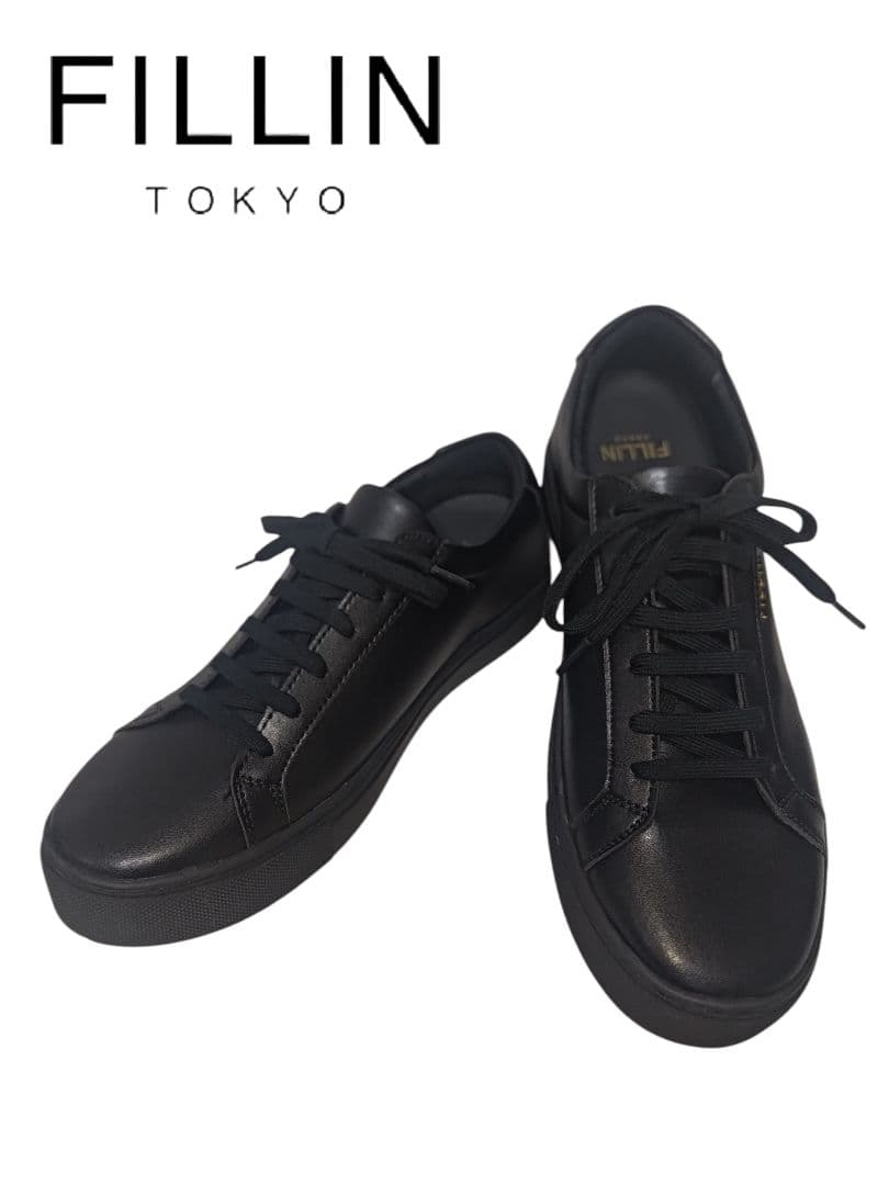 【未使用】FILLIN CLASSIC BLACK スニーカー 27cm