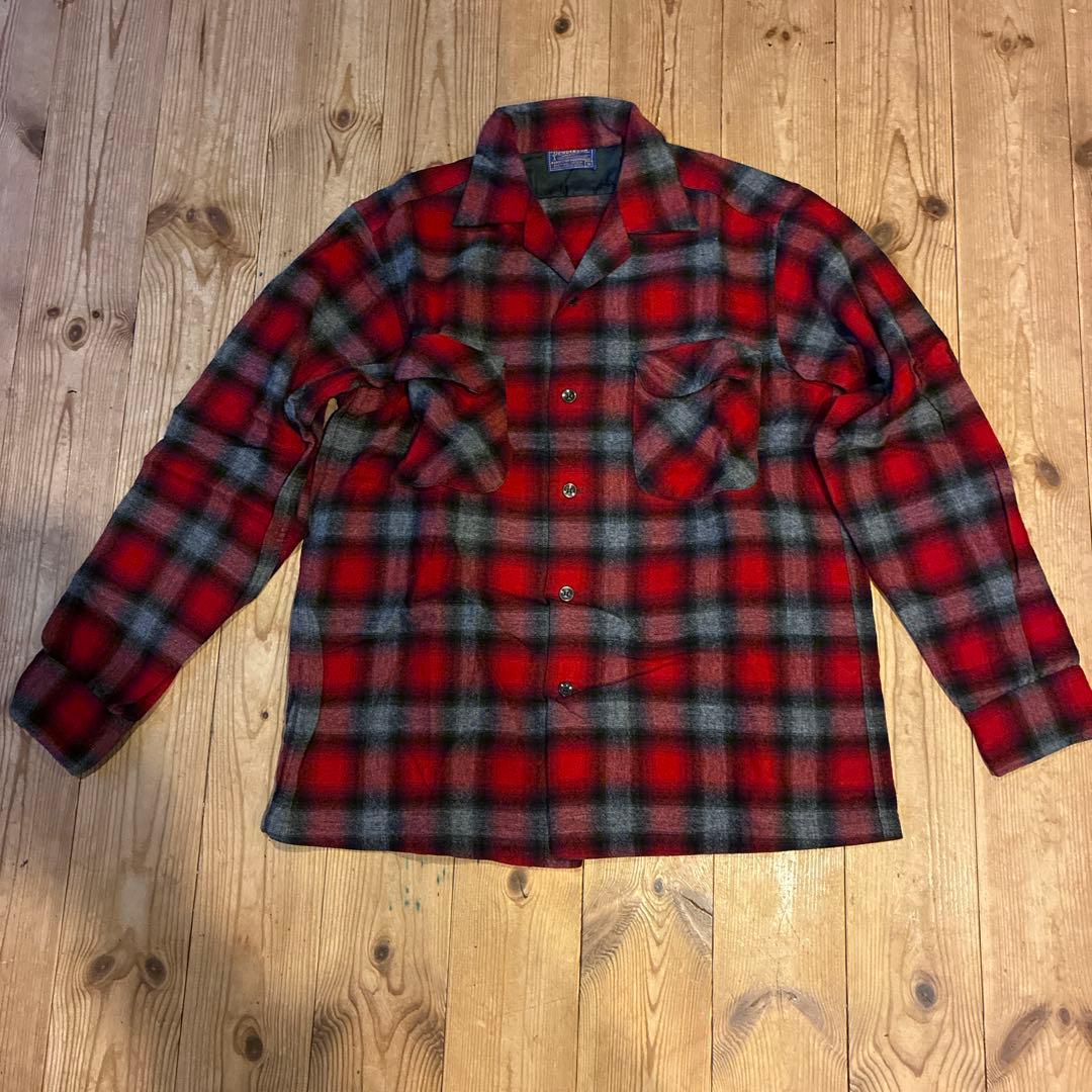 f*n様 PENDLETON　オンブレ　ボードシャツ　ビンテージ　USA製　極美