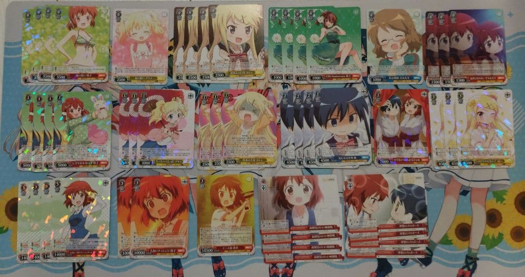 ヴァイスシュヴァルツ　きんいろモザイク　8電源デッキ＋交換用パーツセット きんいろを求めて(ヴァイス構築)｜ちー