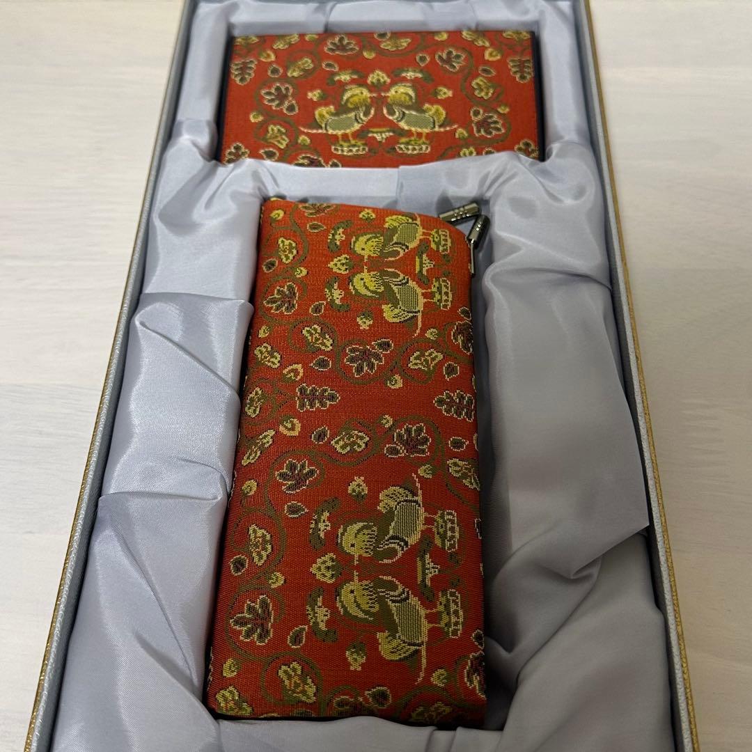 龍村美術織物　メガネケース&カードケース