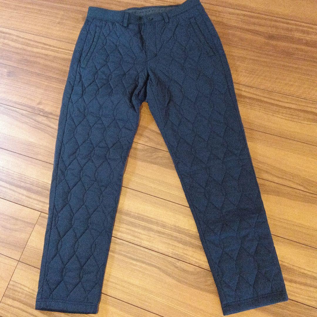 LX470 UNDER ARMOUR キルティングパンツ　黒