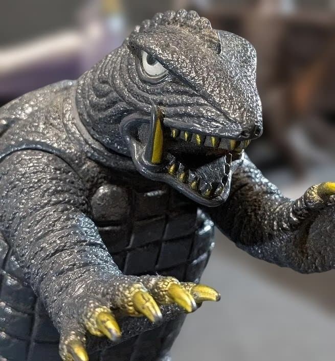 昭和ガメラ＆バルゴン（バンダイ）ソフビフィギュア2体セット - メルカリ