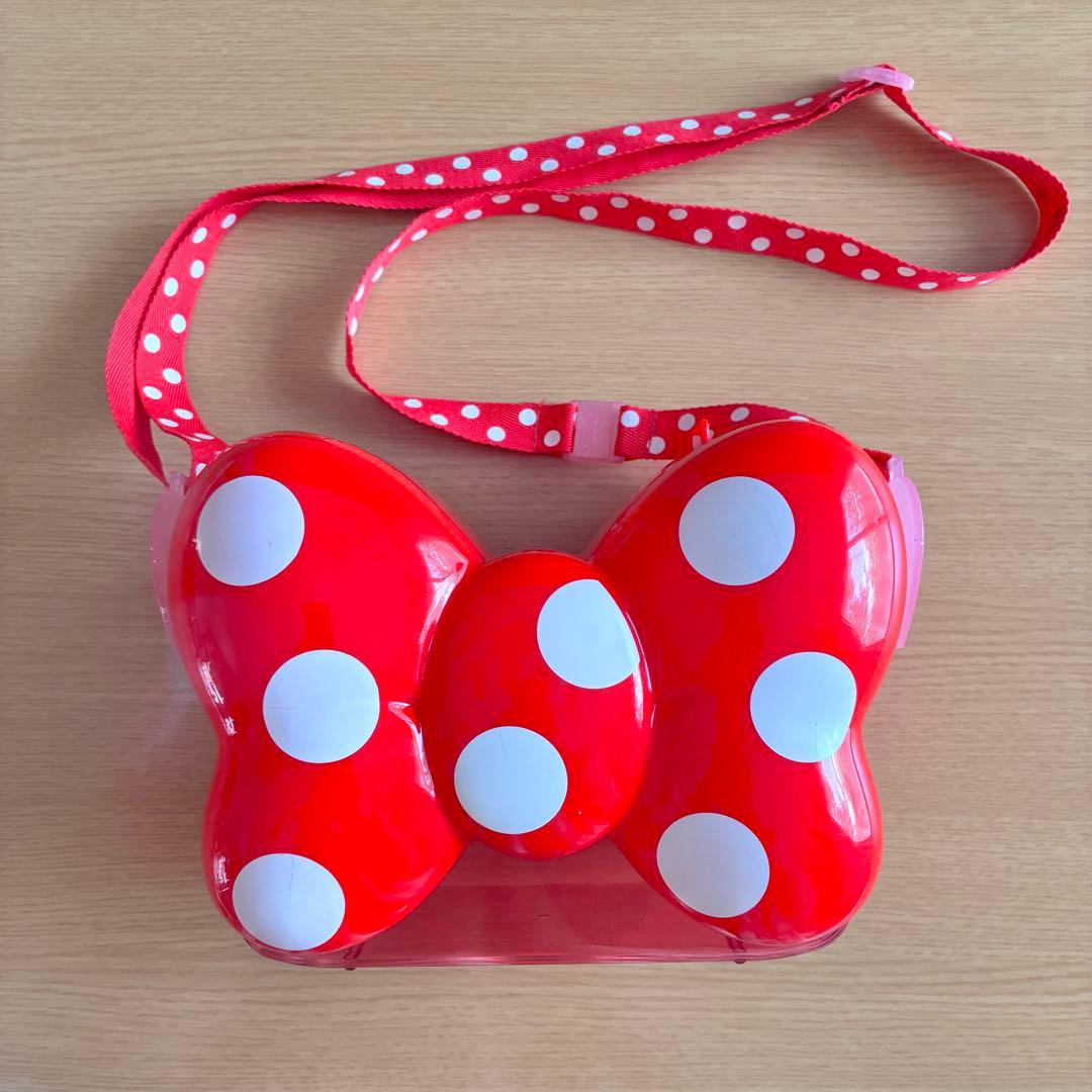 ディズニーリゾート ミニーのリボン型ポップコーンバケット - メルカリ