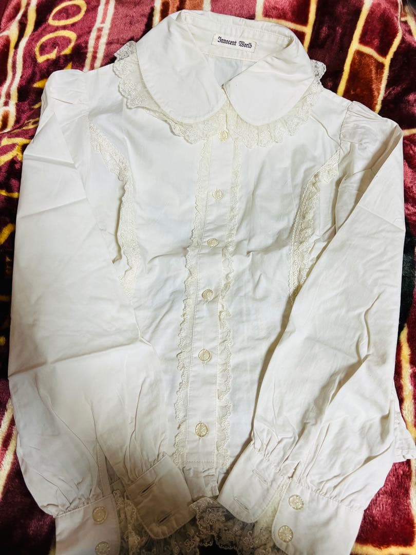 【ほぼ新品】Innocent World 生成 ブラウス