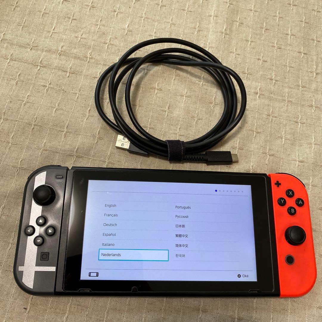 【ジャンク品】 赤/黒 本体 USBケーブル付き