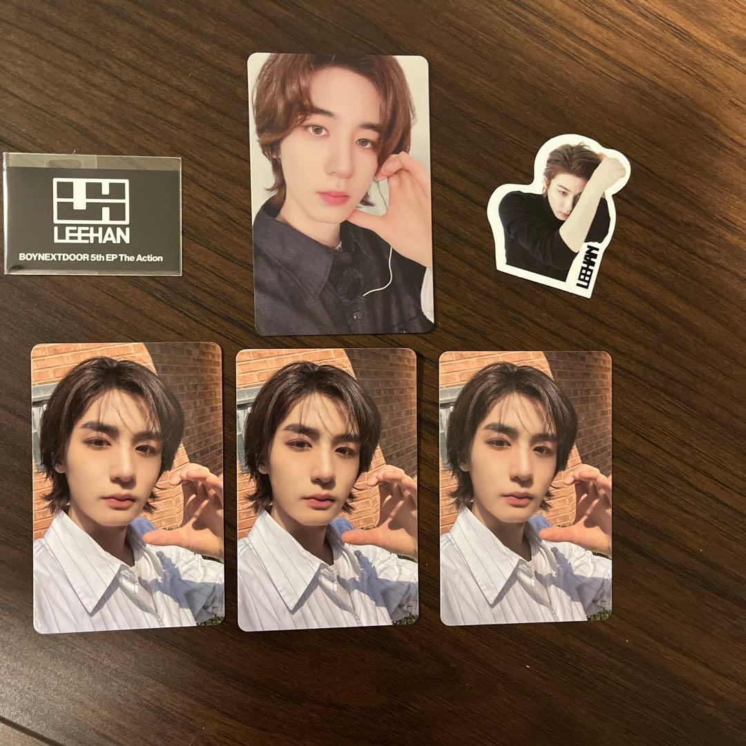 BOYNEXTDOOR theACTION トレカ ステッカー イハン - メルカリ