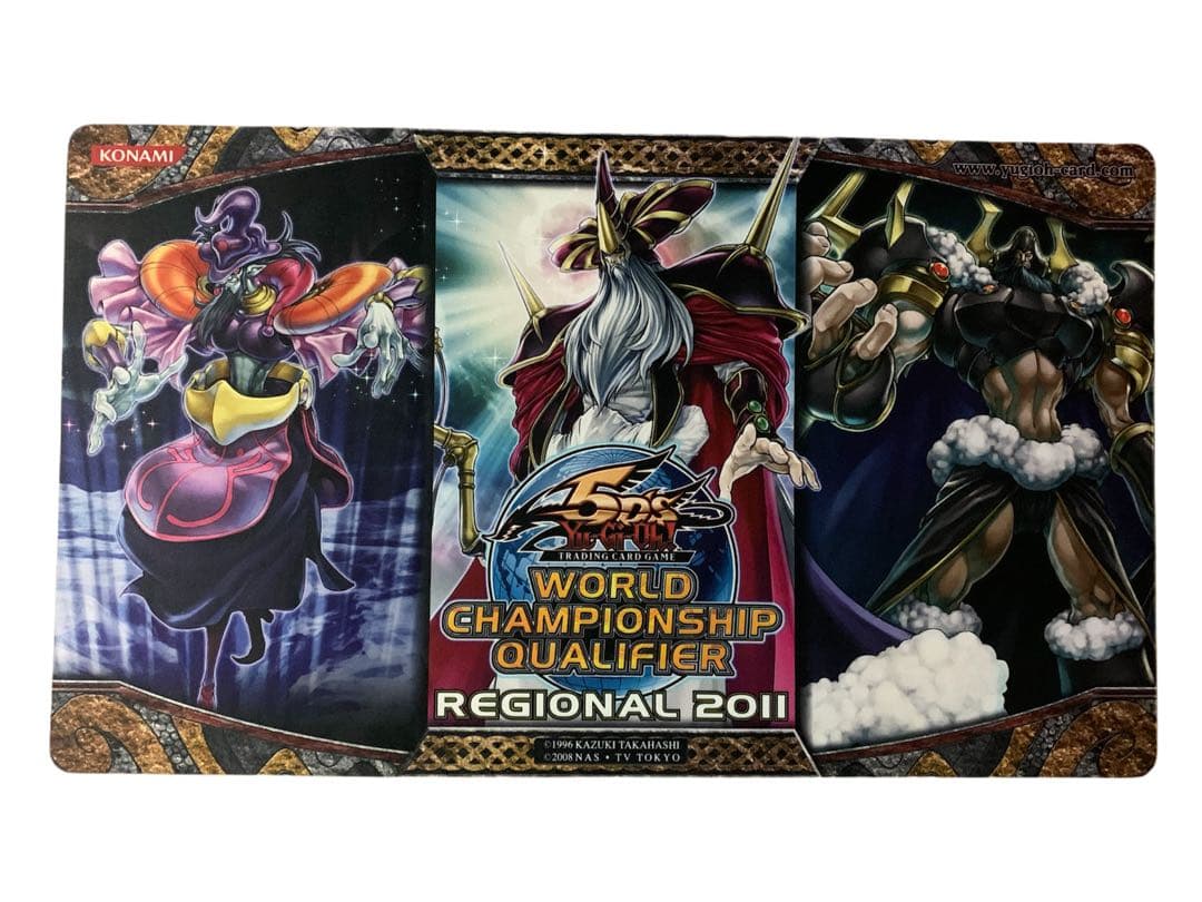 遊戯王 EU版 プレイマット WCQ2011 極神 オーディン トール ロキ