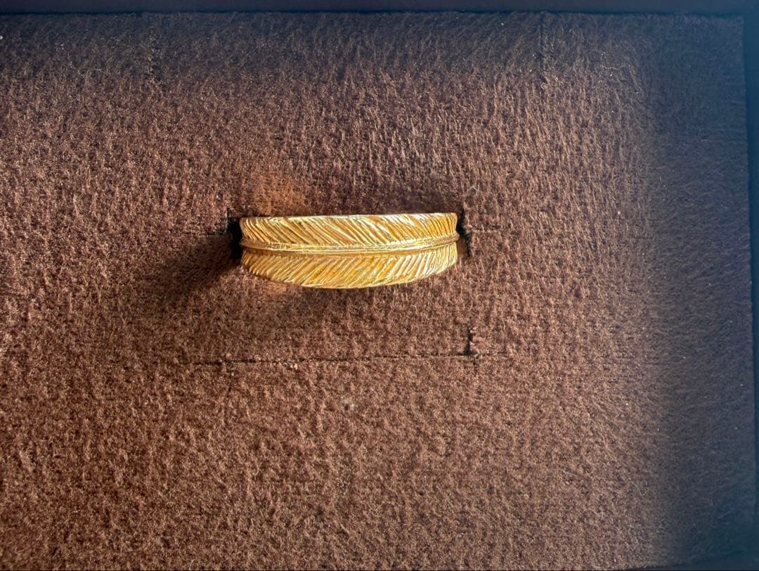 アガット agete K18 ゴールド リング　10号