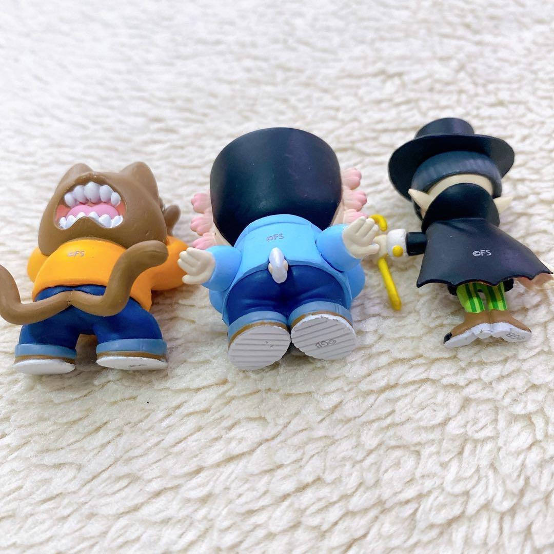 怪物くん GRAPE BRAIN フィギュア にぎるちゃん のりくん3体セット