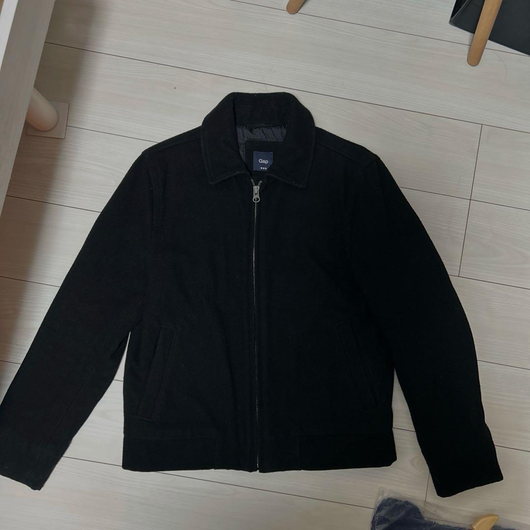 ジャケット・アウター 00s old GAP melton wool drizzler jacket