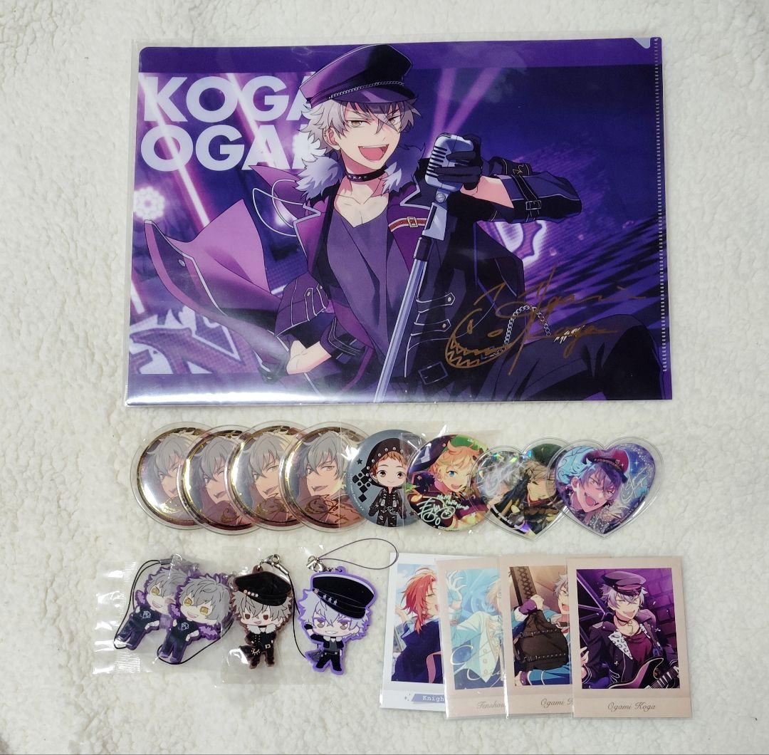 あんスタ あんさんぶるスターズ 大神晃牙 缶バッジ チェキ クリア