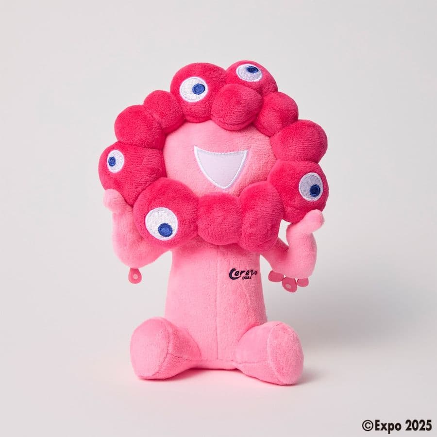 関西 大阪万博2025 ピンク ミャクミャク ぬいぐるみ セレッソ 大阪