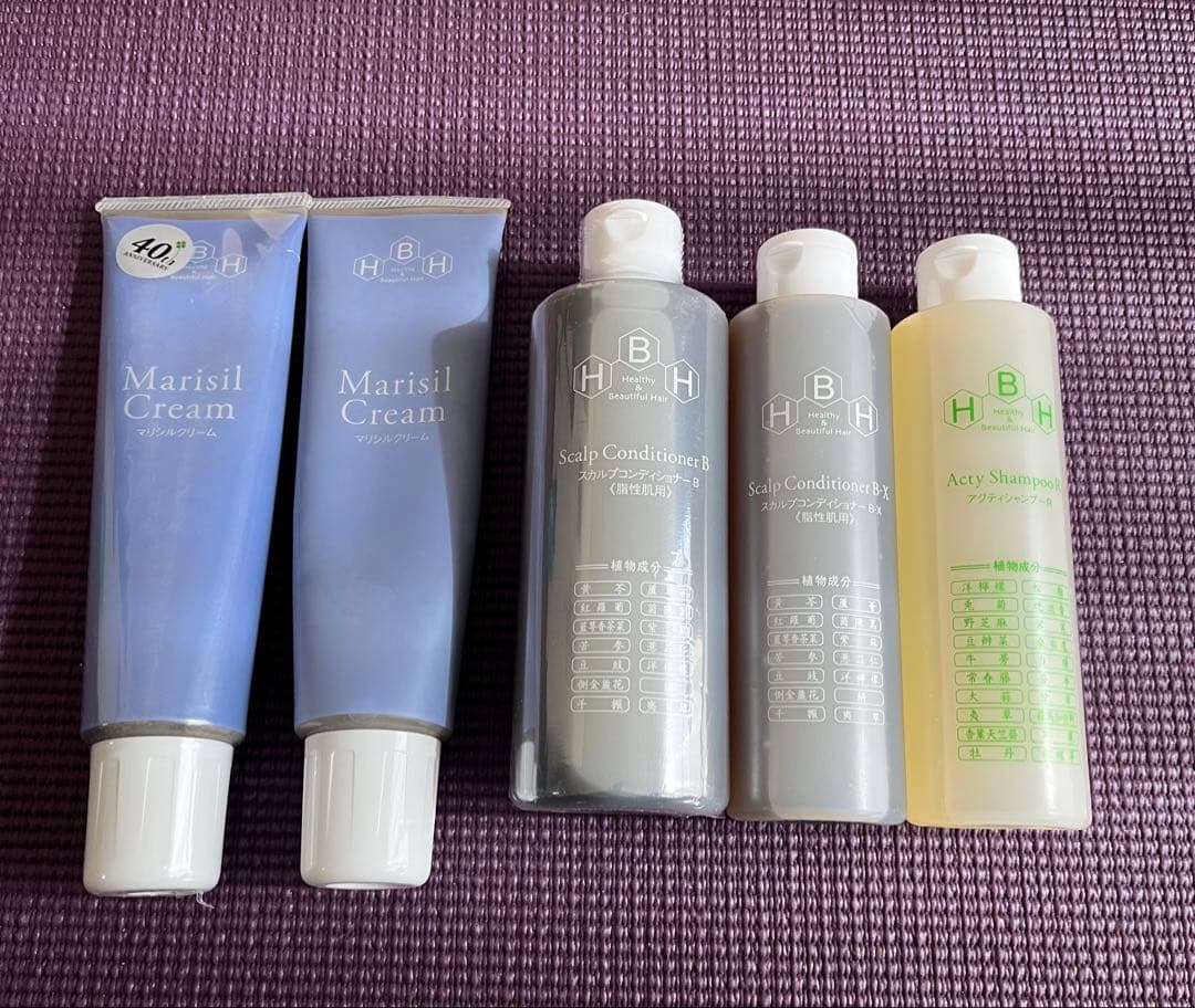 頭皮用クリーム＆シャンプー、コンディショナー リーブ21