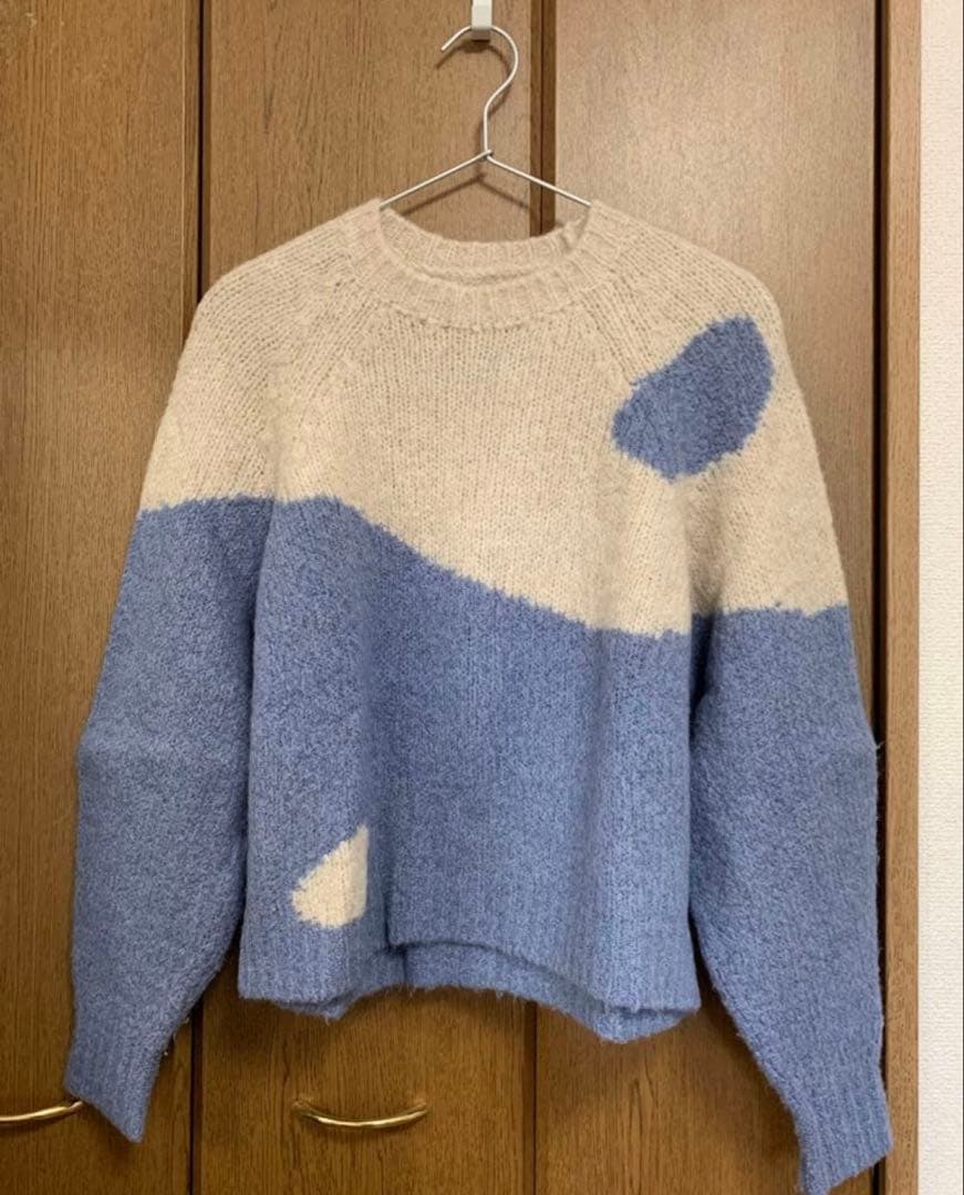 Paloma wool アシンメトリックデザイン ニットセーター