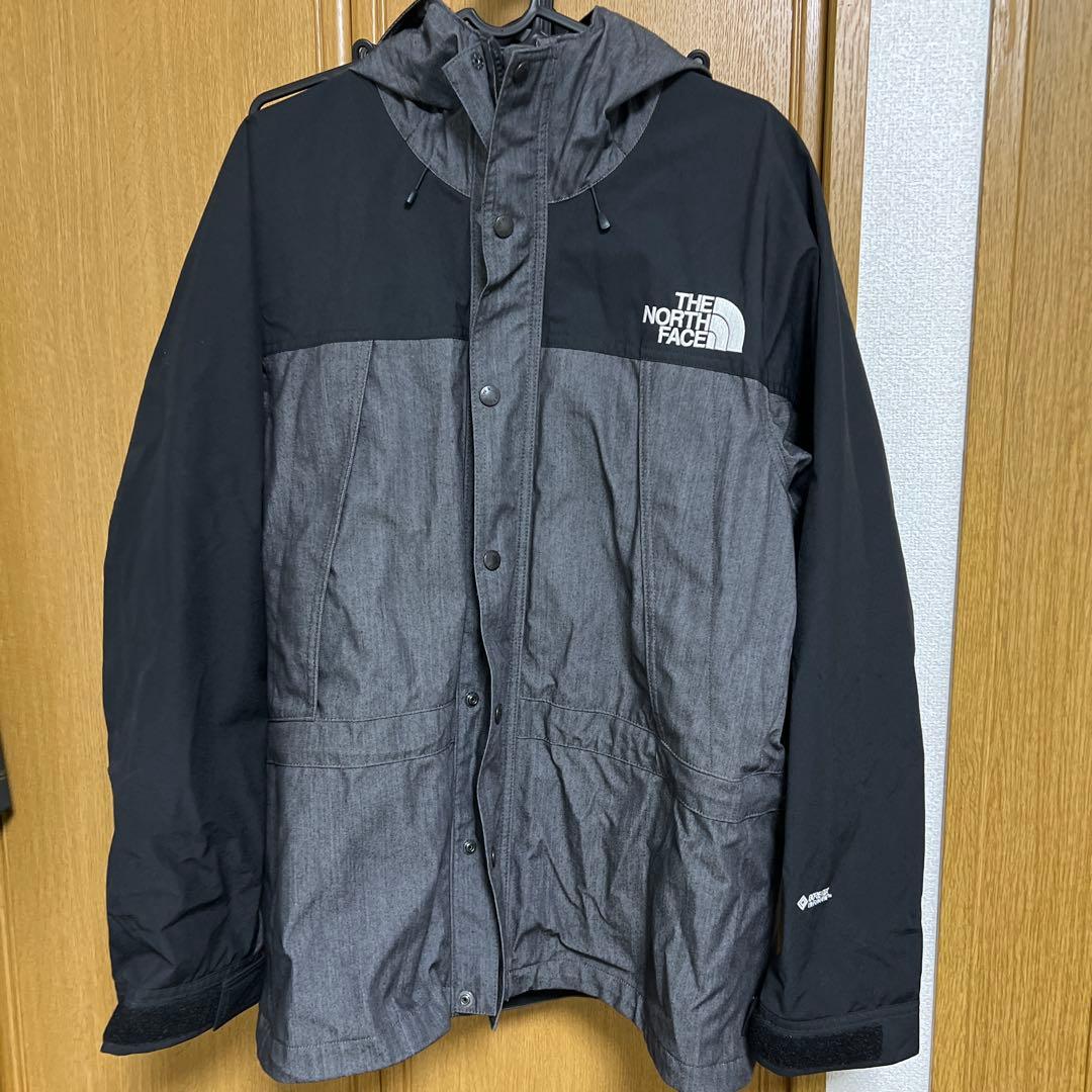 THE NORTH FACE マウンテンパーカー 黒/グレー 中古・古着通販】THE NORTH FACE (ザ ノース フェイス) マウンテン