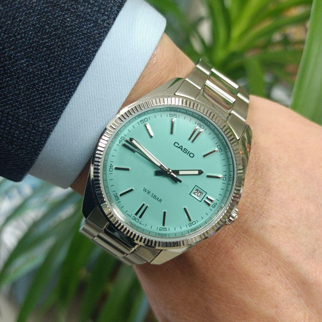 カシオ 腕時計 ティファニー・ブルー CASIO Tiffany Blue - メルカリ
