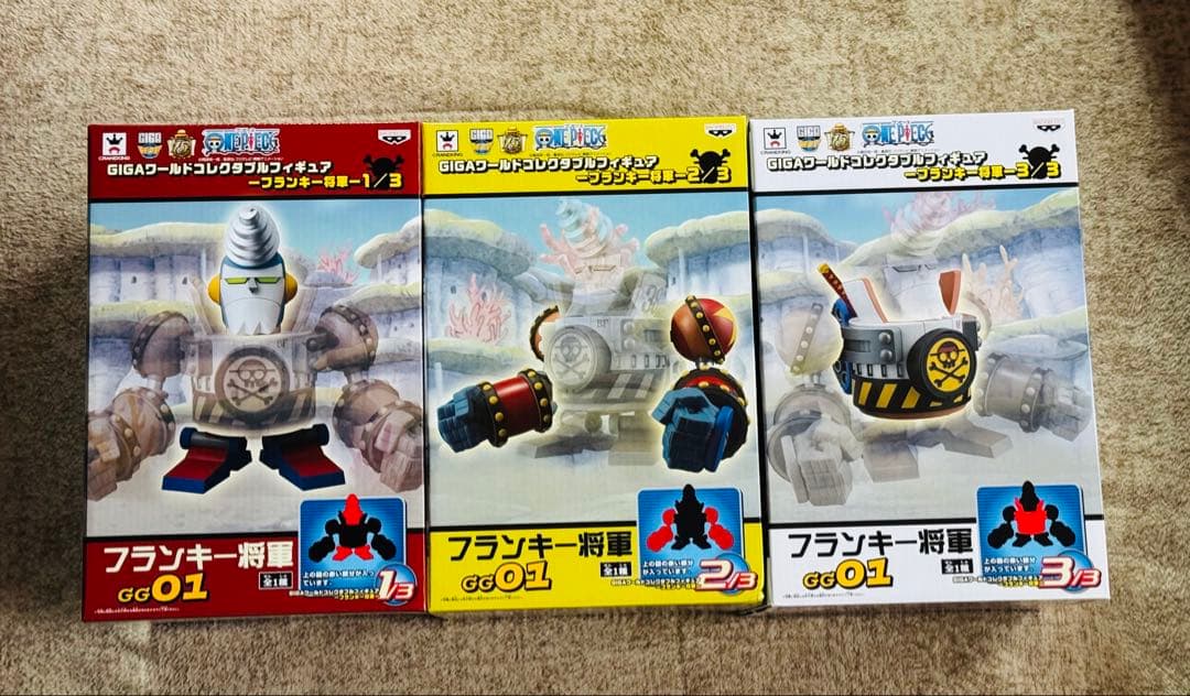 ワンピース GIGA ワーコレ フランキー将軍 フィギュア