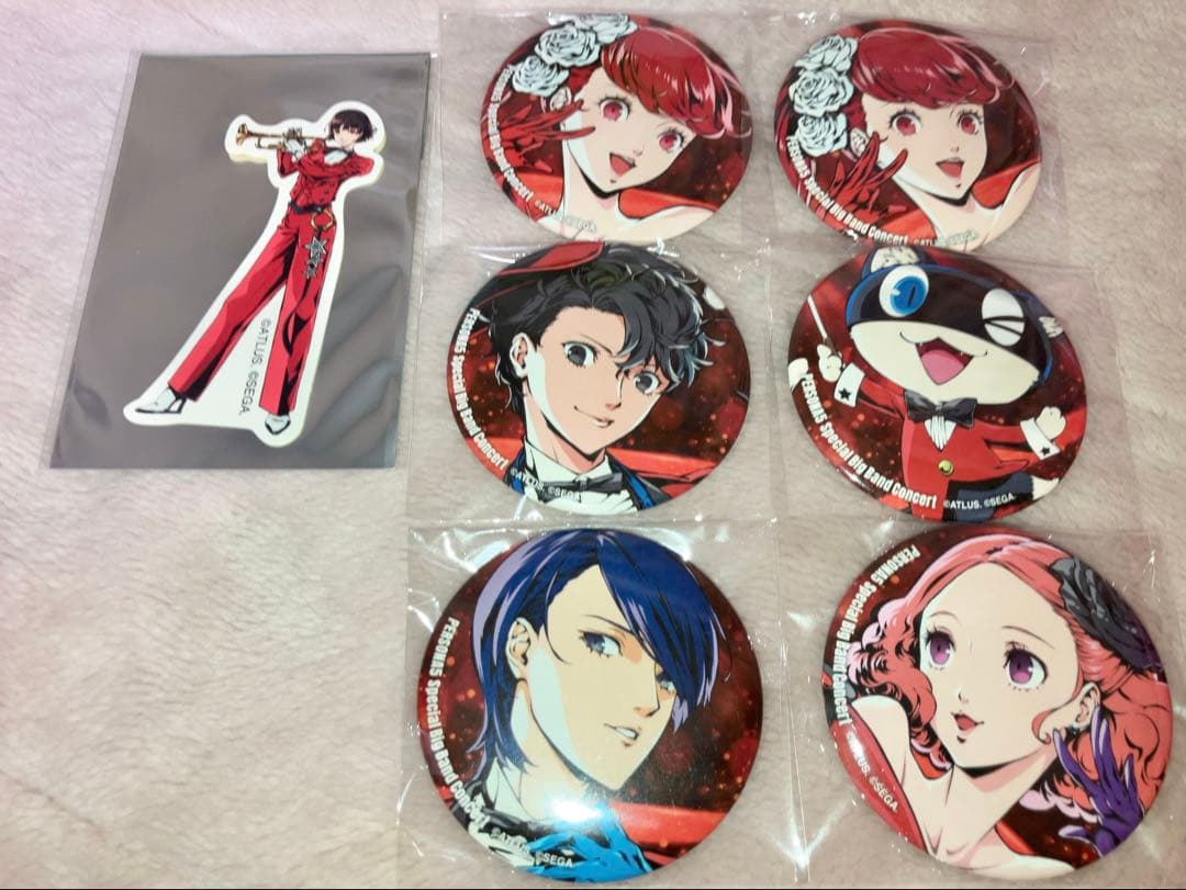 ペルソナ5 P5BB コンサート 缶バッジ・ステッカー - メルカリ