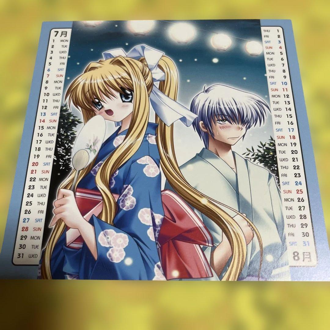 カノンKEY カレンダー 2002 Dear My Kanon電撃G'sマガジン - メルカリ