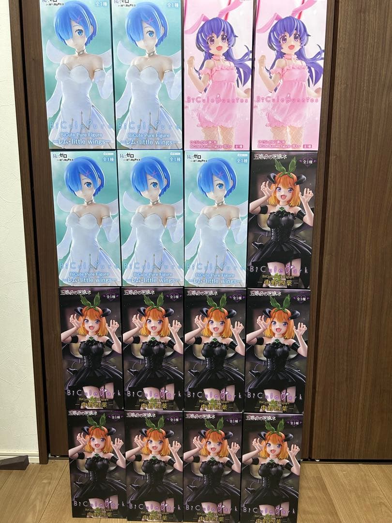 BiCute Dark Figure フィギュア　ー中野四葉ー　レム　羽入